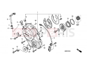 HONDA CBF600SA9 CBF600 ABS 2009 E-5 RIGHT CRANKSHAFT COVER