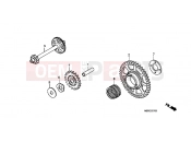 HONDA CBF600SA9 CBF600 ABS 2009 E-7 CLUTCH COUPLING START