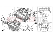 HONDA CBF600SA9 CBF600 ABS 2009 E-13 CRANKSHAFT