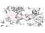 HONDA CBF600SA9 CBF600 ABS 2009 F-29 WIRING HARNESS