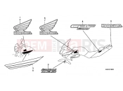 HONDA CBF600SA9 CBF600 ABS 2009 F-36 SIGN / STRIP