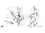 HONDA CBF600S4 CBF600S 2004 F-4 FRONT MASTER CYLINDER (CBF600S / N)