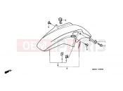 HONDA CBF600S4 CBF600S 2004 F-8 FRONT FENDER