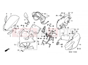 HONDA CBF600S4 CBF600S 2004 F-33 ​​ENGINE HOUSING