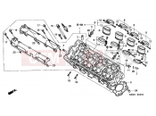 HONDA CBF600SA4 CBF600S ABS 2004 E-2 CYLINDER HEAD
