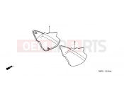HONDA CBF600SA4 CBF600S ABS 2004 F-17 SIDE COVER