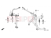 HONDA CBF600SA4 CBF600S ABS 2004 F-22 SUPPORT