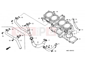 HONDA CBR1000FH CBR1000F 1987 E-5 CYLINDER