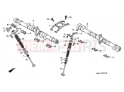 HONDA CBR1000FJ CBR1000F 1988 E-3 CAMSHAFT / VALVE