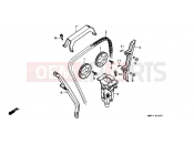 HONDA CBR1000FJ CBR1000F 1988 E-4 TIMING CHAIN ​​/ TENSIONER
