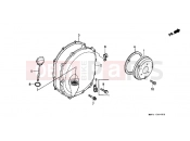 HONDA CBR1000FJ CBR1000F 1988 E-6 RIGHT CRANKSHAFT COVER
