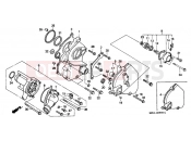 HONDA CBR1000FJ CBR1000F 1988 E-9 WATER PUMP