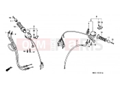 HONDA CBR1000FJ CBR1000F 1988 F-3 SWITCH / CABLE