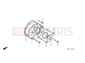 HONDA CBR1000FM CBR1000F 1991 E-9 LEFT CRANKSHAFT COVER