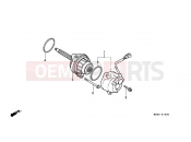 HONDA CBR1000FM CBR1000F 1991 E-10 GENERATOR