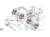 HONDA CBR1000FM CBR1000F 1991 E-19 CARBURETOR (ED.)