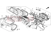 HONDA CBR1000FM CBR1000F 1991 F-2 METER