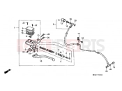 HONDA CBR1000FM CBR1000F 1991 F-5 CLUTCH MASTER