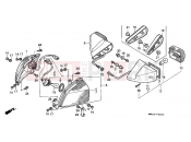 HONDA CBR1000FM CBR1000F 1991 F-26 FLASHING
