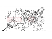 HONDA CBR1000FM CBR1000F 1991 F-30 FRAME HOUSING