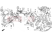 HONDA CBR1000FM CBR1000F 1991 F-33 ​​ENGINE HOUSING