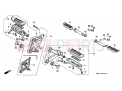HONDA CBR1000FM CBR1000F 1991 F-22 FOOTREST