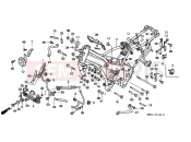 HONDA CBR1000FM CBR1000F 1991 F-31 FRAME HOUSING