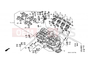 HONDA CBR1000FR CBR1000F 1994 E-2 CYLINDER HEAD