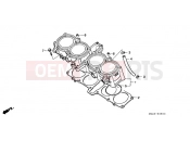HONDA CBR1000FR CBR1000F 1994 E-5 CYLINDER
