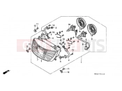HONDA CBR1000FR CBR1000F 1994 F-1 HEADLIGHT (1)