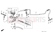 HONDA CBR1000FR CBR1000F 1994 F-5 CLUTCH MASTER
