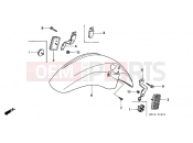 HONDA CBR1000FR CBR1000F 1994 F-8 FRONT FENDER