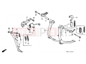 HONDA CBR1000FR CBR1000F 1994 F-22 SUPPORT
