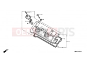 HONDA CBR600FX CBR600F 1999 E-1 VALVE COVER