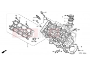 HONDA CBR600FX CBR600F 1999 E-2 CYLINDER HEAD (1)