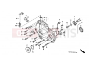 HONDA CBR600FX CBR600F 1999 E-5 RIGHT CRANKSHAFT COVER