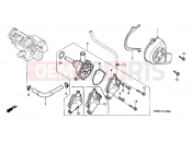HONDA CBR600FX CBR600F 1999 E-10 WATER PUMP