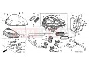 HONDA CBR600FX CBR600F 1999 F-17 AIR FILTER (1)