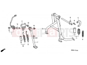 HONDA CBR600FX CBR600F 1999 F-21 SUPPORT
