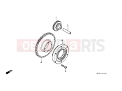 HONDA CBR600F2P CBR600F2 1993 E-7 CLUTCH COUPLING START