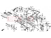 HONDA CBR600F2P CBR600F2 1993 F-29 FRAME HOUSING