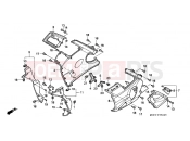 HONDA CBR600F2P CBR600F2 1993 F-33 ​​LOWER ENGINE HOUSING