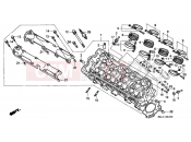 HONDA CBR600F3V CBR600F3 1997 E-2 CYLINDER HEAD