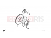 HONDA CBR600F3V CBR600F3 1997 E-7 CLUTCH COUPLING START