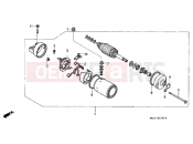 HONDA CBR600F3V CBR600F3 1997 E-11 STARTER ENGINE