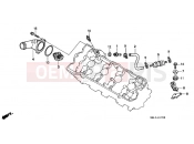 HONDA CBR600F3V CBR600F3 1997 E-17 THERMOSTAT