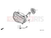 HONDA CBR600F3V CBR600F3 1997 F-1 HEADLIGHT
