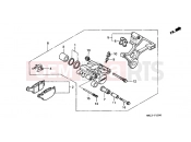 HONDA CBR600F3V CBR600F3 1997 F-12 REAR BRAKE CALIPER