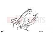 HONDA CBR600F3V CBR600F3 1997 F-16 SIDE COVER