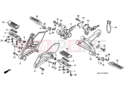 HONDA CBR600F3V CBR600F3 1997 F-20 FOOTREST